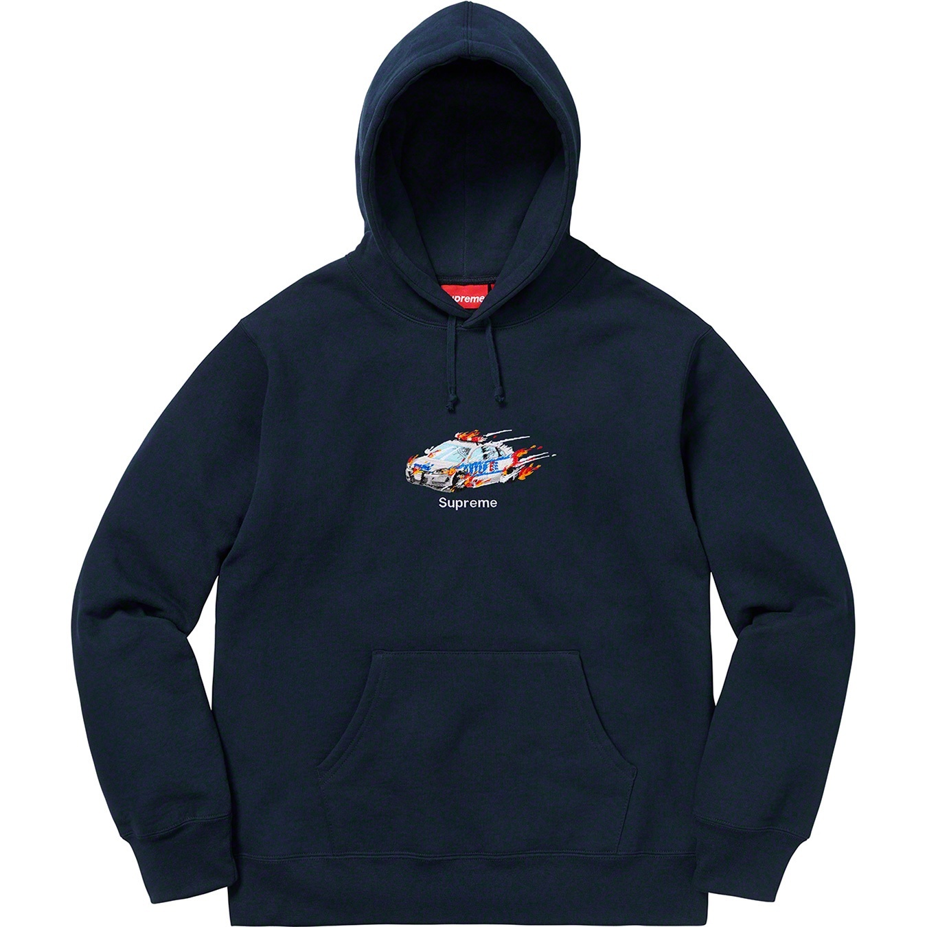 Cop Car Hooded Sweatshirt view 7